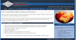 Desktop Screenshot of exim-dynamics.com